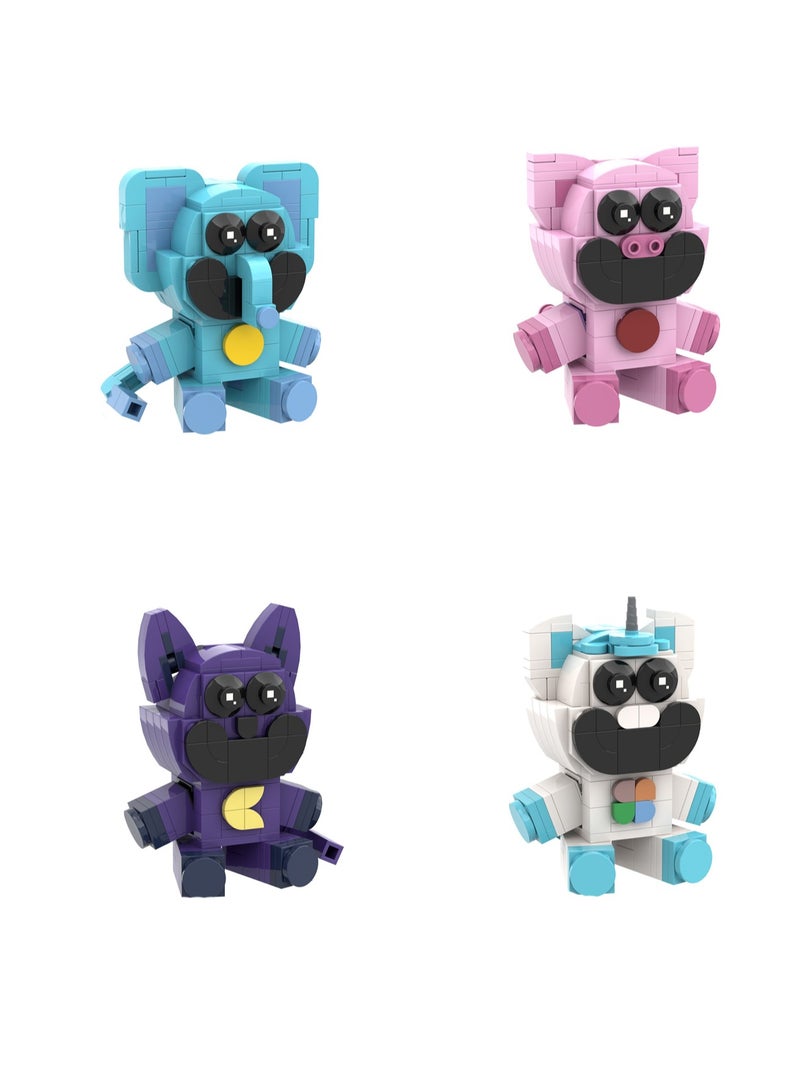 مكعبات بناء جديدة Poppy3 Smiling Critters Poppy وقت لعب القطة النائمة المبتسمة - Image 1